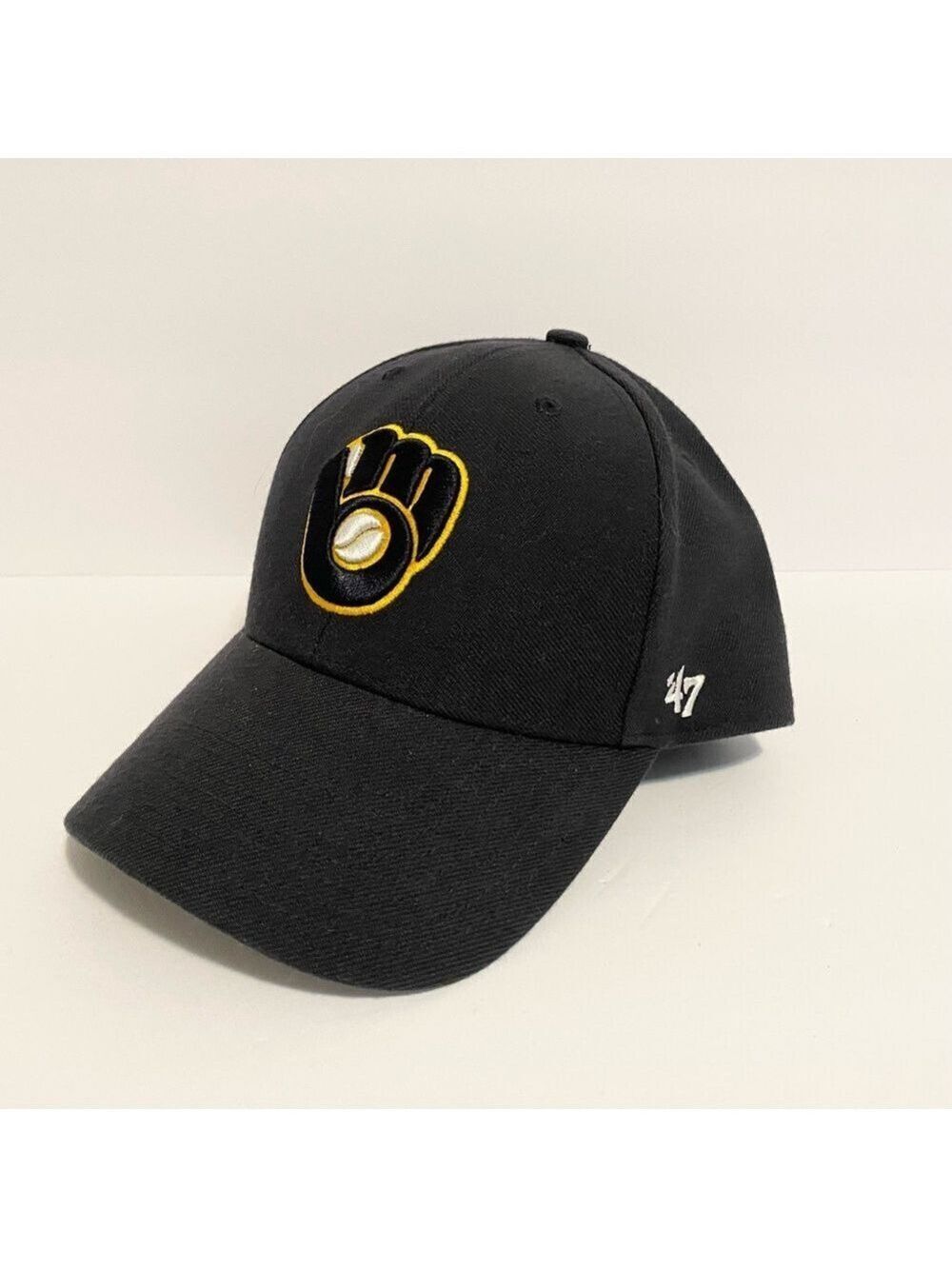 Milwaukee Brewers Baseball Hat 3D Embroidered Emblem MLB Official 47 One Size